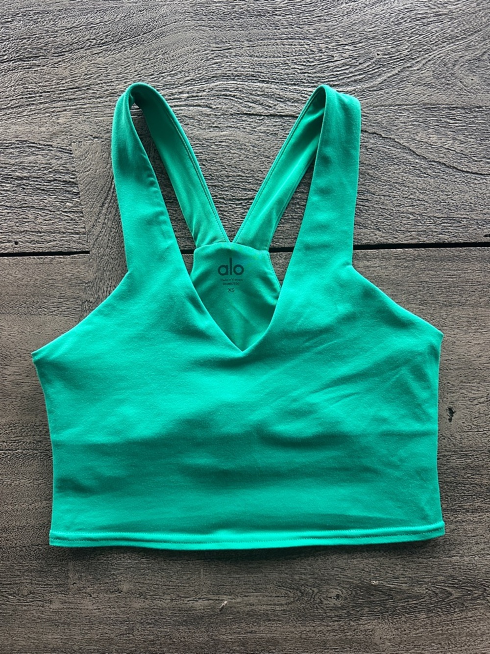 ALO Yoga Spruce Green Airbrush Tank